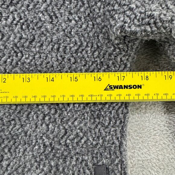 Patagonia Jacket Womens XS Gray Fleece Full Zip Pockets Rib Cuff Hem Woolyester - Picture 14 of 16